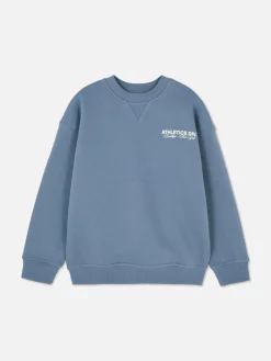 Hot Primark Sweat-shirt Ras Du Cou Graphique Bleu