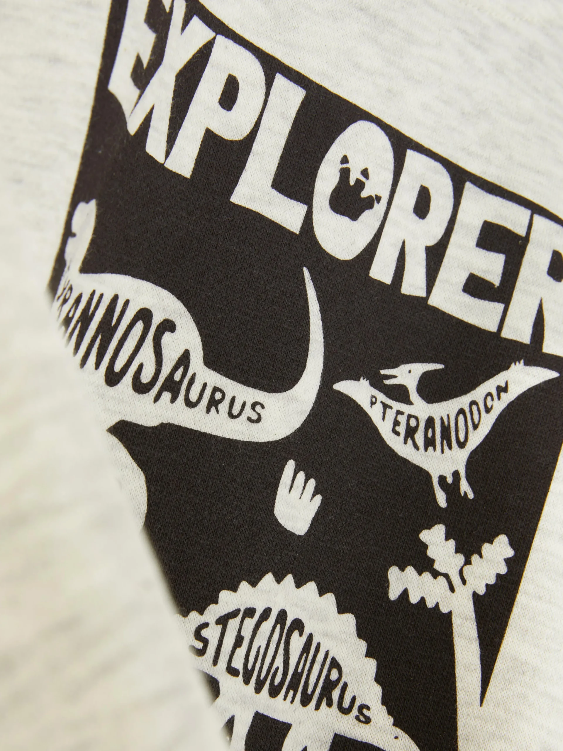 Best Primark Sweat-shirt Ras-du-cou Graphique Gris