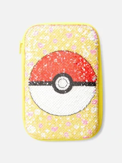 Best Primark Trousse à Crayons Pokémon Pokéball à Sequins Jaune