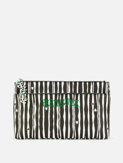Outlet Primark Trousse Maquillage à Rayures Beetlejuice Noir/Blanc
