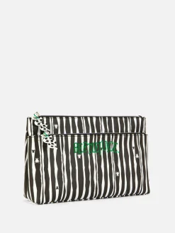 Outlet Primark Trousse Maquillage à Rayures Beetlejuice Noir/Blanc