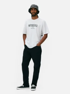 Online Primark T-shirt à Motif Répétitif Beetlejuice Blanc