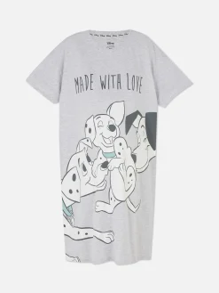 Clearance Primark T-shirt De Nuit De Maternité Disney Les 101 Dalmatiens Gris chiné