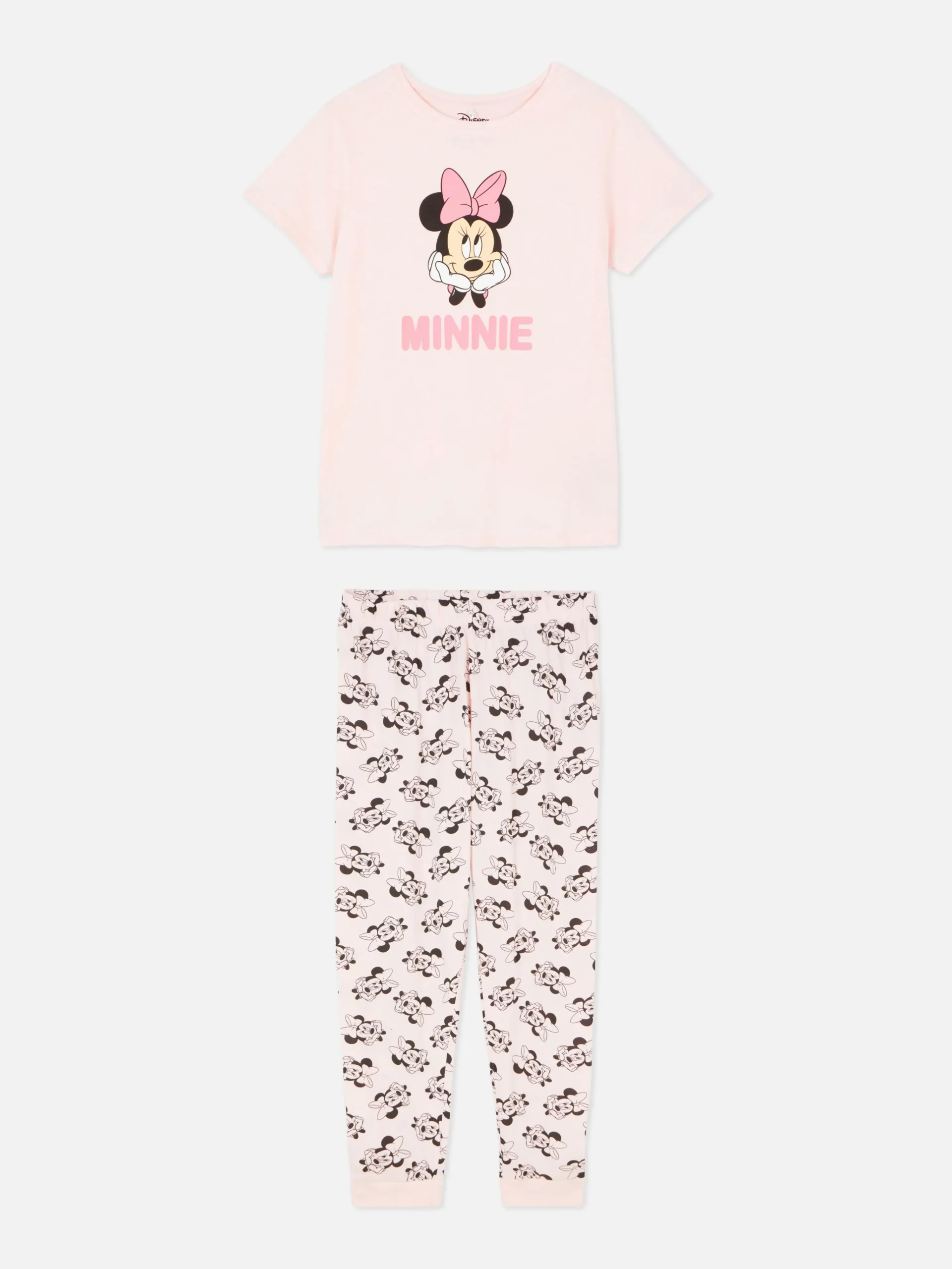 Clearance Primark T-shirt De Pyjama Personnages Disney Rose