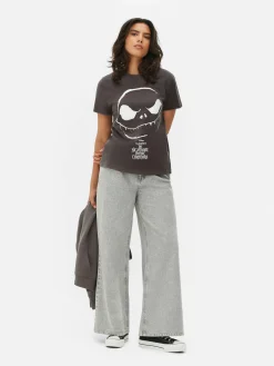 Primark T-shirt Disney L’Étrange Noël De Monsieur Jack De Tim Burton Anthracite