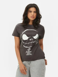 Primark T-shirt Disney L’Étrange Noël De Monsieur Jack De Tim Burton Anthracite