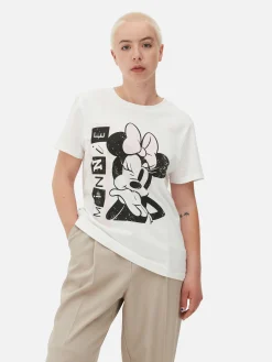 Best Primark T-shirt Graphique Disney Minnie Mouse Blanc