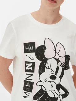 Best Primark T-shirt Graphique Disney Minnie Mouse Blanc