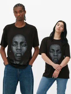 Clearance Primark T-shirt Graphique Lil Wayne Noir