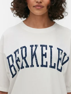 Best Primark T-shirt Oversize à Coordonner Berkeley Ivoire