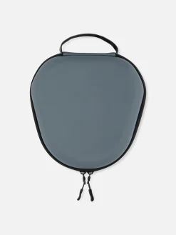 New Primark Étui De Voyage Zippé Pour écouteurs Gris foncé