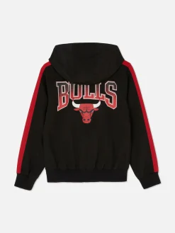Primark Veste à Capuche Chicago Bulls NBA Noir