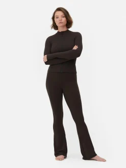 Outlet Primark Veste De Sport Souple Zippée Rita Ora Chocolat